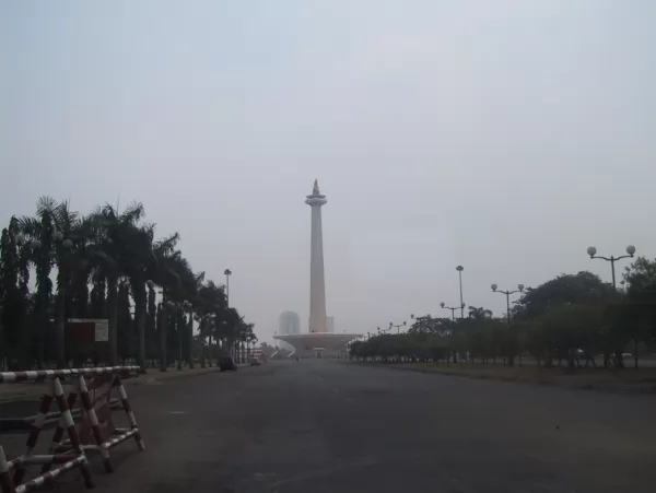 النصب التذكاري الوطني من اجمل اماكن سياحيه في جاكرتا