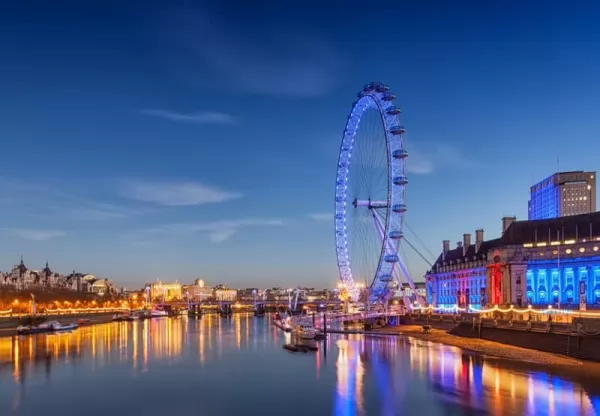 عين لندن من اجمل اماكن سياحية في بريطانيا