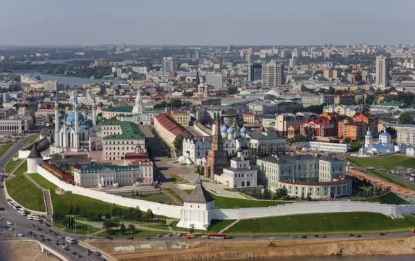 مدينة قازان من اشهر المدن السياحية في روسيا