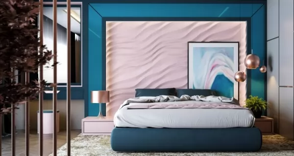 تصميمات من غرف النوم الوردية الرائعة بالصور Pink-bedrooms_1544_13_1559616667