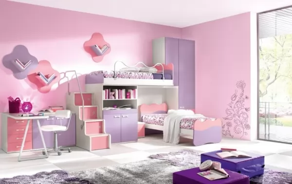 تصميمات من غرف النوم الوردية الرائعة بالصور Pink-bedrooms_1544_2_1559616907
