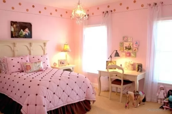 تصميمات من غرف النوم الوردية الرائعة بالصور Pink-bedrooms_1544_4_1559616817