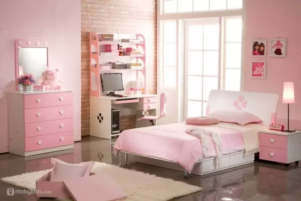تصميمات من غرف النوم الوردية الرائعة بالصور Pink-bedrooms_1544_5_1559616659
