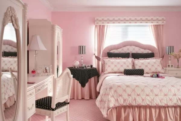 تصميمات من غرف النوم الوردية الرائعة بالصور Pink-bedrooms_1544_6_1559616819