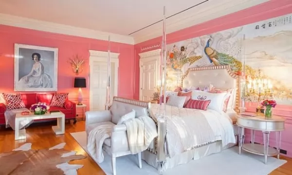 تصميمات من غرف النوم الوردية الرائعة بالصور Pink-bedrooms_1544_8_1559614668